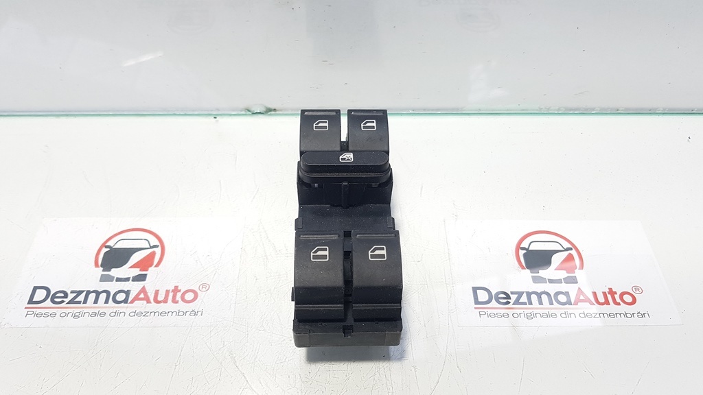 Buton comanda geam stanga fata, Golf 5 Variant (1K