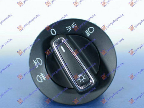 BUTON COMUTATOR FAR VW TOURAN 2015-> Buton comutator far cu proiector (10pin) PIESA NOUA ANI 2015 2016 2017 2018