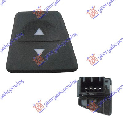 BUTON GEAM FR. [4pin] - FIAT FIAT PANDA 03-14 FIAT PANDA 03-14 PEUGEOT EXPER 040007172 040007172 735360836
