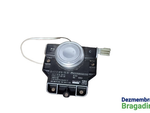 Buton i-drive / Joystick navigatie Cod: A2128701551 A2128701851 A2044420368 Mercedes-Benz E-Class W212 [2009 - 2013] Sedan E 220 CDI BlueEfficiency 5G-Tronic (170 hp)