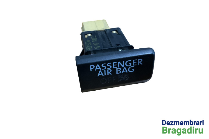 Buton / Indicator Passenger Airbag  OFF Volkswagen VW Touareg generatia 2 7P [2010 - 2014] Crossover 3.0 TDI Tiptronic 4Motion (245 hp) Cod motor: CRC Cod cutie: NAC Cod culoare: LG7W