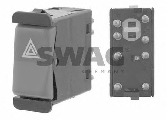 Buton lumini avarie MERCEDES-BENZ 190 W201 SWAG 10 92 4199 PieseDeTop