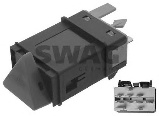 Buton lumini avarie VW LUPO 6X1 6E1 SWAG 30 94 4393 PieseDeTop