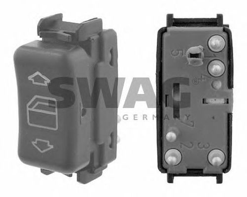 Buton macara geam MERCEDES-BENZ C-CLASS W202 SWAG 10 91 8671