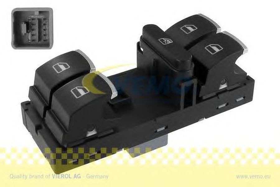 Buton macara geam VW GOLF VI 5K1 VEMO V10730255