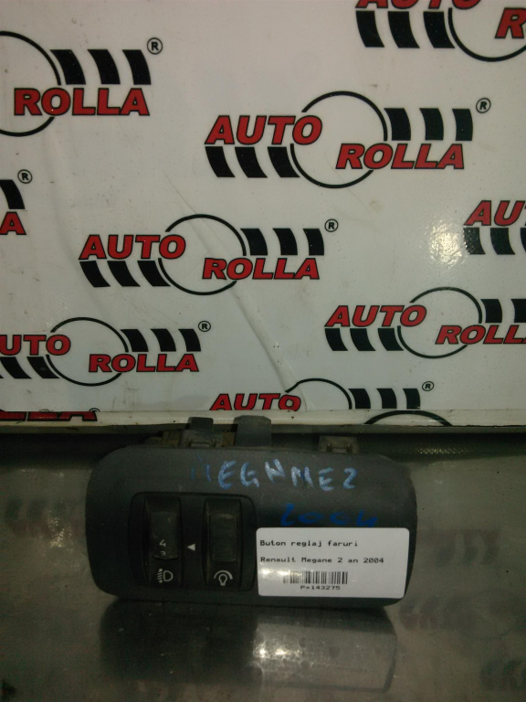 Buton reglaj faruri Renault Megane 2 an 2004.