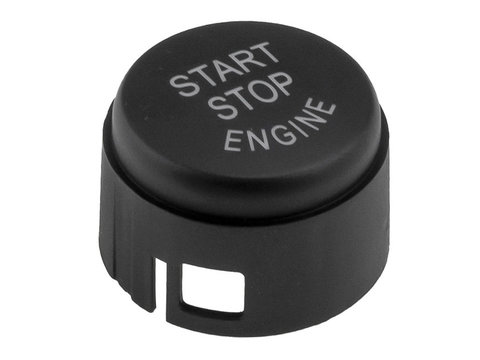 Buton start/stop, BMW 5 F10/F11 2009-,7 F01/F02 2008-,6 F12 2010-,6 COUPE F13 2011-/NOT FITS THE SWITCH WITH AUTOMATIC START/OFF-COLOR:BLACK/