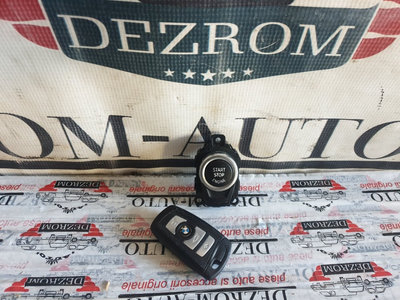 Buton start-stop cu cheie BMW Seria 5 Touring F11 