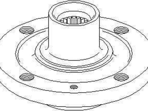 Butuc roata Citroen C4 II (B7) TOPRAN 720 200