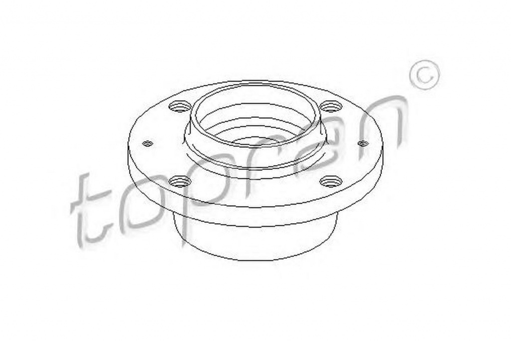 Butuc roata CITROEN XANTIA Break X1 TOPRAN 722247