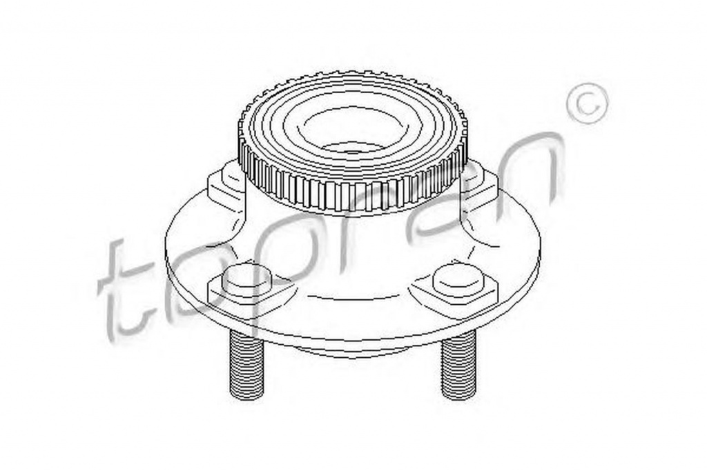 Butuc roata FORD MONDEO II BAP TOPRAN 300280