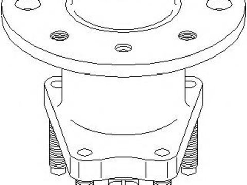 Butuc roata OPEL ASTRA H (L48), OPEL ASTRA H combi (L35), OPEL ASTRA H Sport Hatch (L08) - TOPRAN 207 394