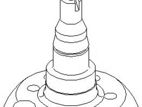 Butuc roata SEAT CORDOBA limuzina (6K1, 6K2), SEAT TOLEDO (1L), VW POLO (6N1) - TOPRAN 102 822