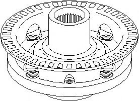 Butuc roata SEAT CORDOBA limuzina (6K1, 6K2), SEAT TOLEDO (1L), VW PASSAT (3A2, 35I) - TOPRAN 103 477