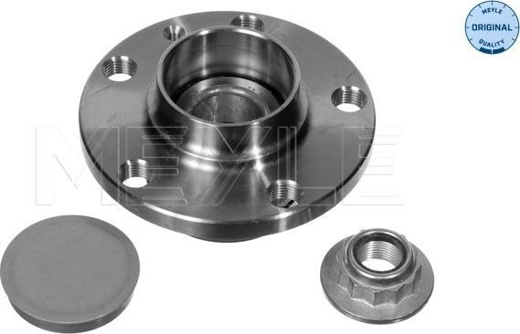 Butuc roata Set de rulment cu butuc Spate Dreapta-Stanga cu mufa 28x120 AUDI A1 A2 SEAT CORDOBA IBIZA III IBIZA SKODA FABIA I (6Y5), Combi, 04.2000 - 12.2007 Meyle 114 750 0001