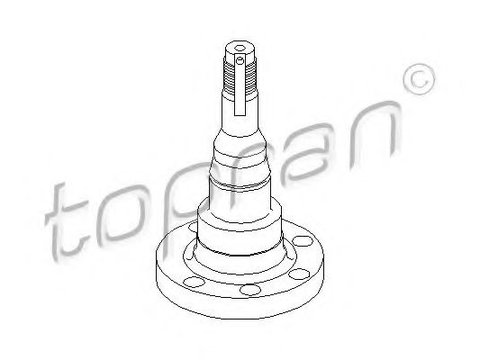 Butuc roata VW GOLF 3 Estate (1H5) (1993 - 1999) TOPRAN 103 511