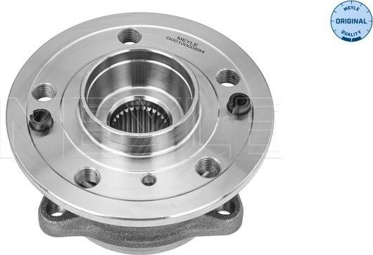 Butuc roata Wheel bearing set with hub front L-R 346x152x74 MERCEDES GL X166 GLE C292 GLE W166 GLS X166 M W166 2.2D-5.5 06 MERCEDES-BENZ GLE (W166), Crossover, 04.2015 - 10.2018 Meyle 014 652 0007