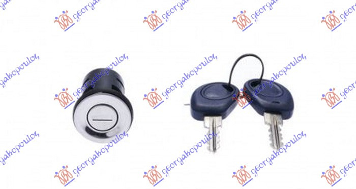 BUTUC USA 3 USI (1 BUTUC SI 2 Cheie) DR., FIAT, FIAT PUNTO 03-11, 038907821