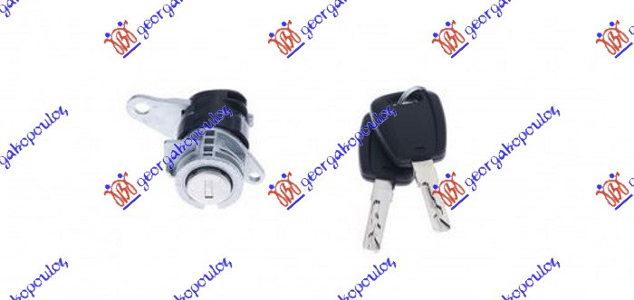 Butuc usa fata/spate cu cheie pentru Peugeot Boxer 2006, 2007, 2008, 2009, 2010, 2011, 2012, 2013, 2014