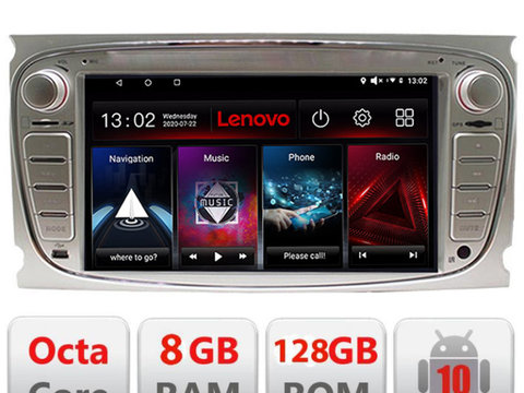 C-ford Navigatie dedicata Ford Android internet 8 GB ram 4G LTE carplay android auto