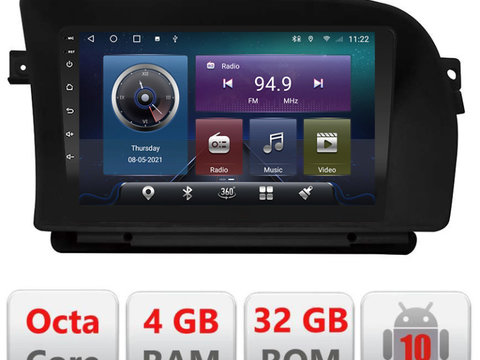 C-w221-ntg3 Navigatie dedicata S Klass w221 Android radio bluetooth internet Octa Core 4GB ram carplay android auto