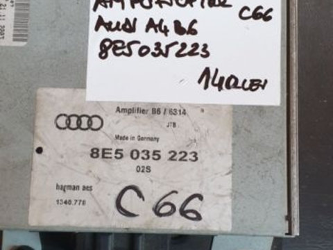 C66 Amplificator Audi A4 B6 8E5035223