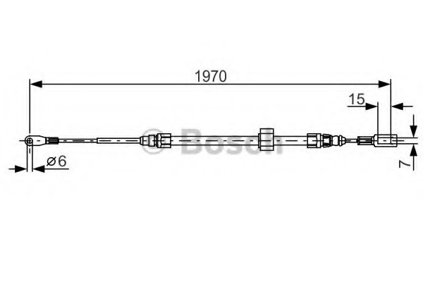 Cablu 1 987 482 131 BOSCH pentru Mercedes-benz Sprinter Vw Lt