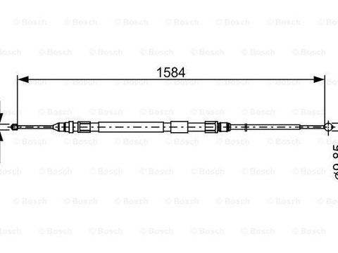 Cablu 1 987 482 491 BOSCH pentru Bmw Seria 3 Bmw Seria 4