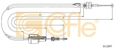 Cablu acceleratie OPEL ASTRA G Limuzina (F69) (199