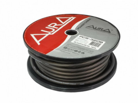 Cablu alimentare AURA PCS 320B, Metru Liniar / Rola 25m, 20mm2 (4AWG) - Metru liniar