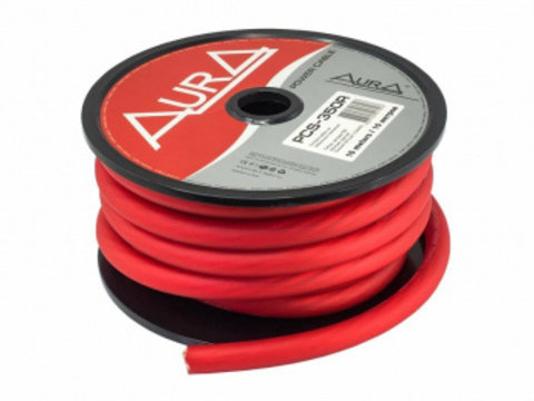 Cablu alimentare AURA PCS 350R, Metru Liniar / Rola 10m, 50mm2 (1 / 0AWG) - Metru liniar