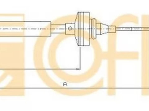 Cablu ambreiaj DACIA LOGAN MCV KS COFLE 10.289 PieseDeTop
