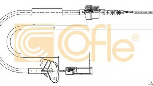 Cablu ambreiaj FORD KA RU8 COFLE 12.7201 PieseDeTop