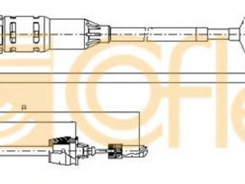 Cablu ambreiaj RENAULT ESPACE III (JE0) (1996 - 2002) COFLE 11.2915 piesa NOUA