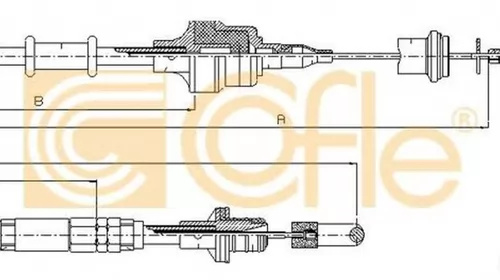 Cablu ambreiaj SAAB 900 II cupe COFLE 10.375 PieseDeTop