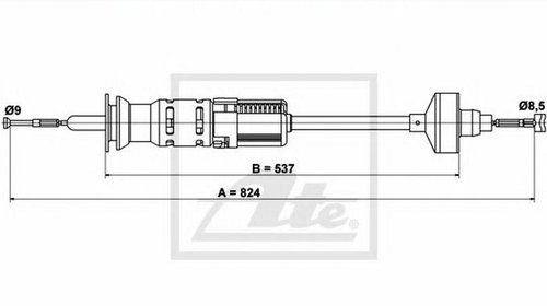 Cablu ambreiaj VW GOLF IV Cabriolet 1E7 