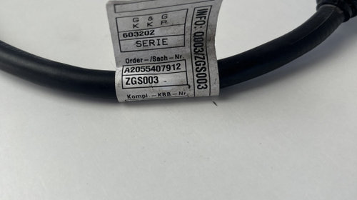 Cablu borna baterie plus A2055407912 Mer