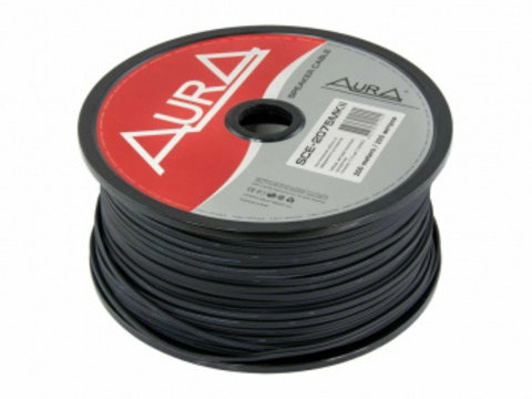 Cablu boxe AURA SCE 2075 MKII, Metru Liniar / Rola 200m, 2 0,75mm2 (18AWG) - Metru liniar