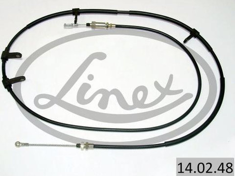 Cablu frana de mana Fata 2910mm/2650mm CITROEN JUMPER FIAT DUCATO PEUGEOT BOXER 2.2D/2.3D/3.0 d 04.06- LINEX LIN14.02.48