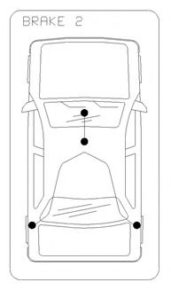 Cablu frana de mana FORD TRANSIT CONNECT