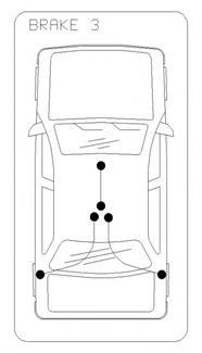 Cablu frana de mana NISSAN ALMERA   hatchback (N1