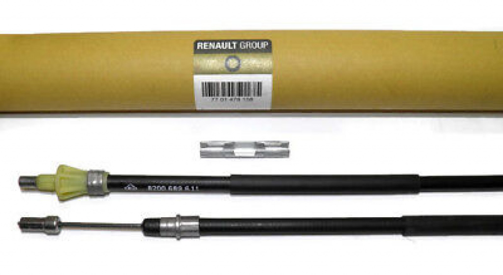 Cablu frana de mana Renault produs nou original cod piesa 7701478158