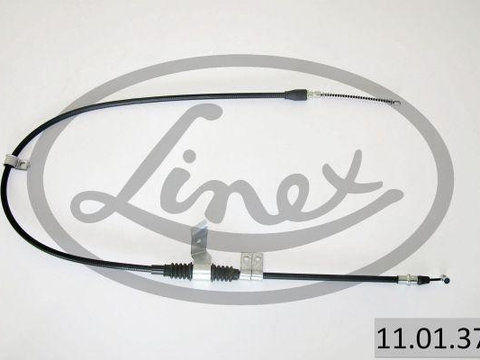 Cablu frana de mana Spate Dreapta 1386mm/1188mm CHEVROLET AVEO / KALOS DAEWOO KALOS 1.2-1.6 09.02- LINEX LIN11.01.37
