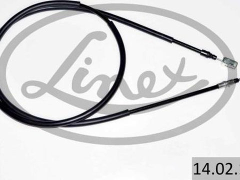 Cablu frana de mana Spate Dreapta 2360mm/2220mm CITROEN C8 FIAT ULYSSE LANCIA PHEDRA PEUGEOT 807 2.0-3.0 06.02- LINEX LIN14.02.13