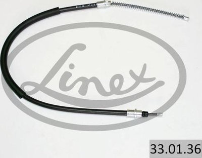 Cablu frana de mana Spate Dreapta 752mm/547mm tip 
