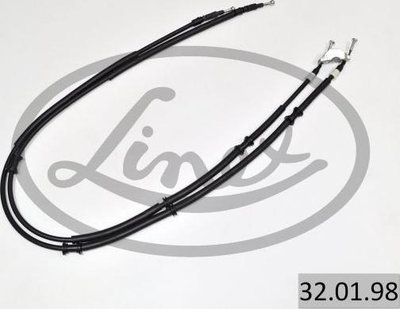 Cablu frana de mana Spate Dreapta/stanga 1587mm/14