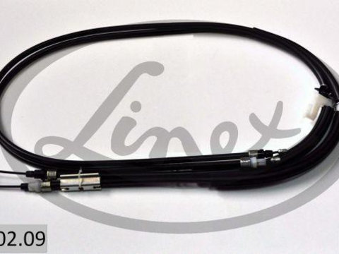 Cablu frana de mana Spate Dreapta/stanga 1830mm/1700mm/1873mm/1745mm FORD FOCUS C-MAX FOCUS II 1.4-2.5 10.03-09.12 LINEX LIN15.02.09