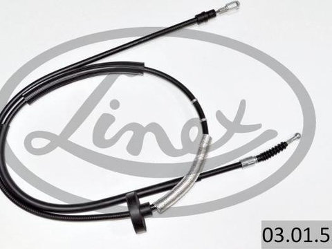 Cablu frana de mana stanga 1930mm/1765mm tip frana: disc AUDI A4 B6 A4 B7 SEAT EXEO EXEO ST 1.6-3.2 11.00-05.13 LINEX LIN03.01.55