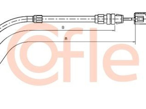 Cablu frana de parcare 10 4311 COFLE
