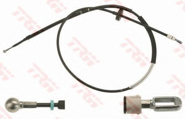Cablu, frana de parcare AUDI A4 Avant (8ED, B7) (2